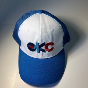 2 Oklahoma City OKC  Dodgers Baseball Hat/Cap Blue White Red Snapback